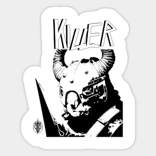 Killer Koala - Barbarians of the Storm - Character - Black Logo T-Shirt T-Shirt Sticker